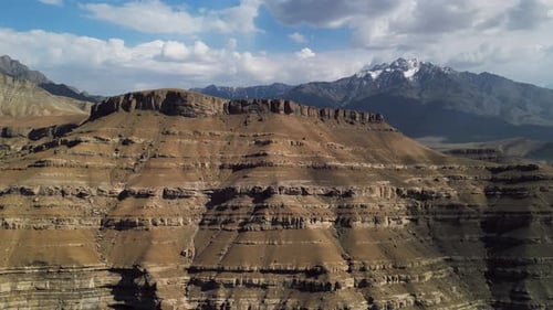Rocky Mountains of Tibet Drone View