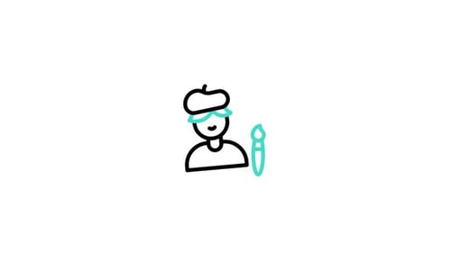 Artist Animated Icon