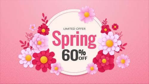 Spring Sale 60% Has Started 4K
