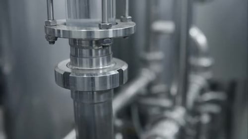 Modern Equipment at the Plant