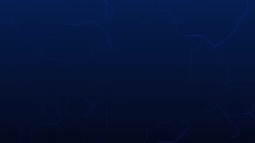 Particle Stream Flowing Digital Data Lines Network Hightech Digital Product Promotion Corporate