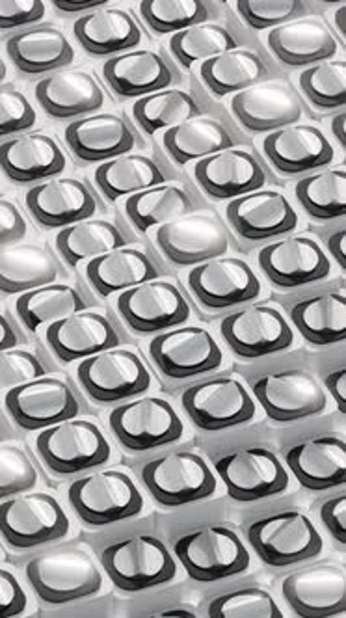 Wavy Geometric 3d Loop Animation