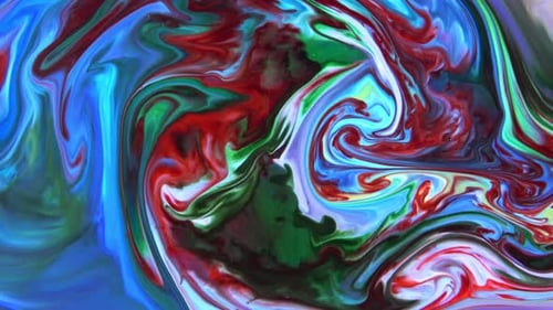 Abstract Colorful Ink Movements Spreads On Water Texture 237
