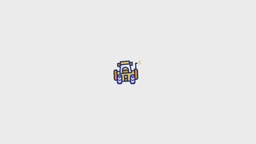 Tractor Animated Icon