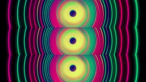 Futuristic Cyberpunk Grid Loop