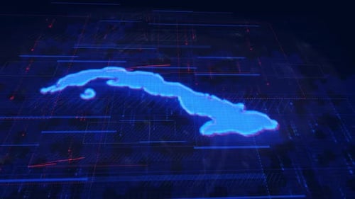 Hud Cuba Digitale Karte