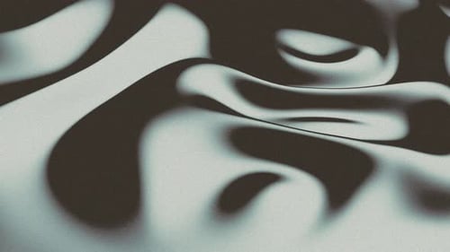 Animated Organic Fluid Wavy Abstract Background Loop