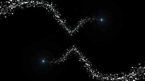 Sparkling Particles Background