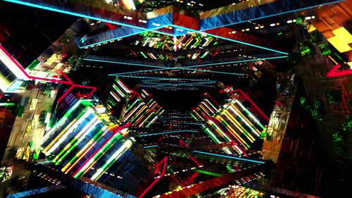 Sci Fi Light Building 02 HD