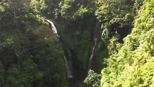 Sekumpul waterfall Bali Indonesia 2018