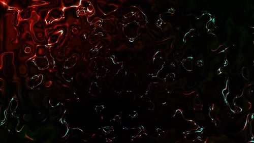 Abstract Fluid Liquid Glow Seamless Loop Background
