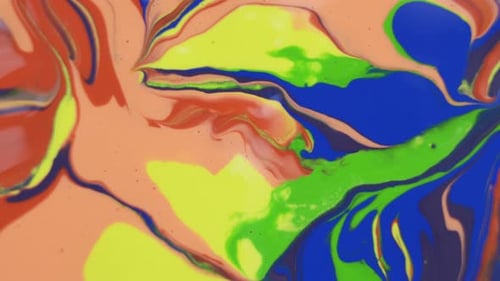lgbtColorful Ink Patterns in Liquid