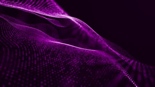 Partikel, Wellenflusshintergrund, lila