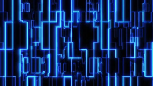 Digital background and geometric shapes, data analysis technologies, network connection, big data