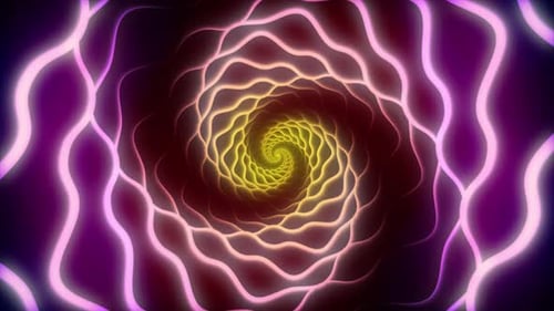 Bunter Cyclone Looping-Hintergrund