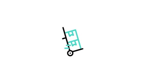 Animiertes Trolley-Symbol