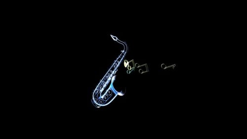 Jazzmusik - 3D-Animation