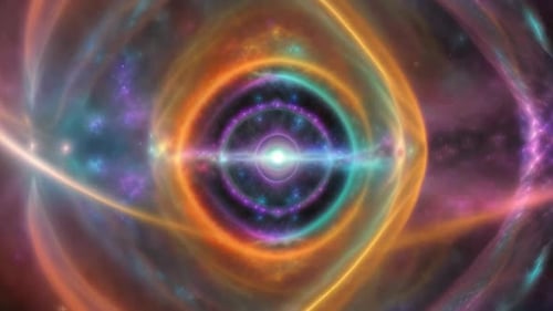 Abstract Nebula Wormhole