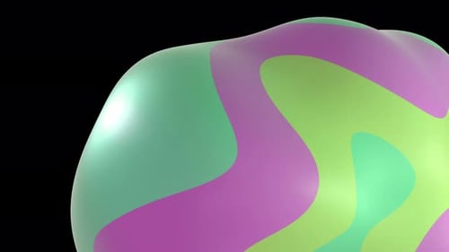 Dreamy Pastel Blobs Morph & Float Loop 4K