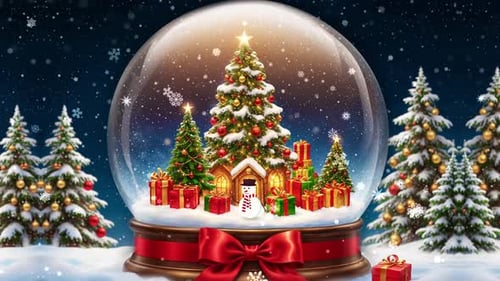 Christmas Snow Globe