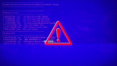 Advertencia sobre el hackeo de la pantalla de fondo 4K