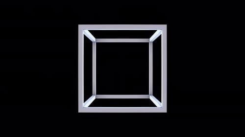 Abstract Geometric Morphing Shapes Animation