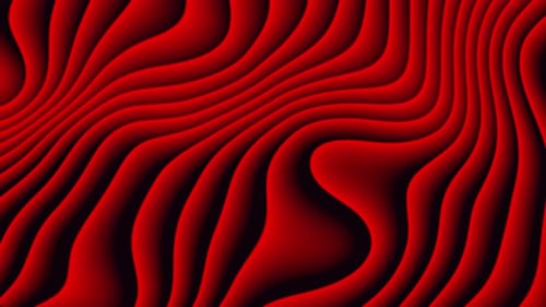 Seamless Abstract Flowing Red Waves Background Motion Graphic