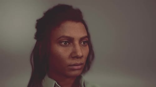 Realistic Digital Human Face with Subtle Eye Movement