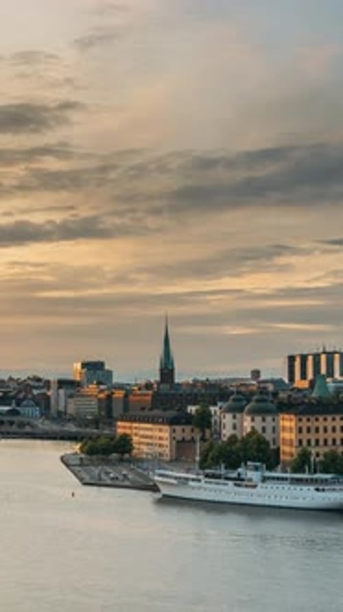 Stockholm Sweden Skyline Cityscape Famous