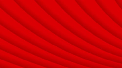 Abstract Red Wavy Background Seamless Loop