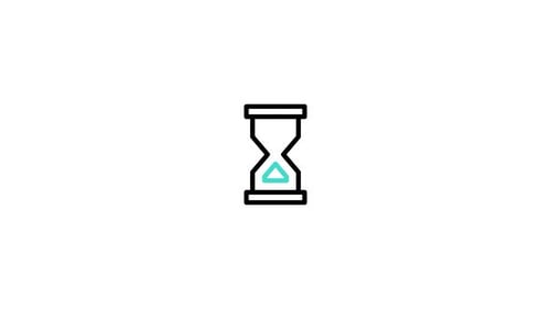 Hourglass Lineal Animated Icon