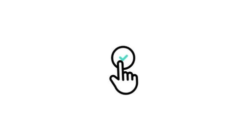 Informiertes animiertes Symbol