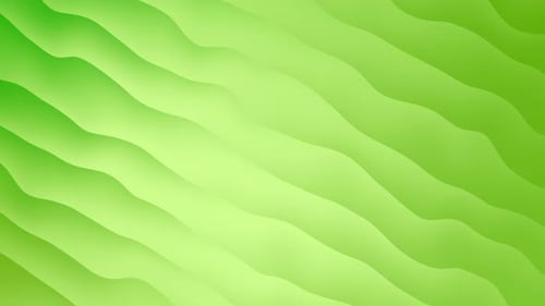 Abstract Light Animation Green Colors Light Flares Background or Overlay