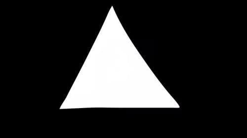Minimalist Triangle Shape Wipe Transition Reveal