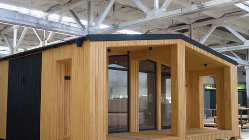 Newly Built Single Storey Prefabricated Modular Building Prefabricated Mobile Wooden House at