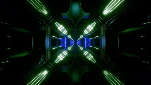 Video mit abstraktem VJ-Nomenhintergrund