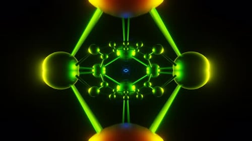 Kommen Sie mit Neon-Disco-Blitzlichtern im Hintergrund in den Takt