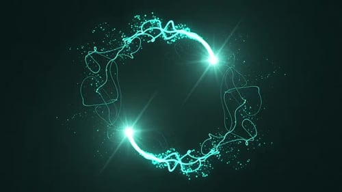 Two Bright Glowing Balls