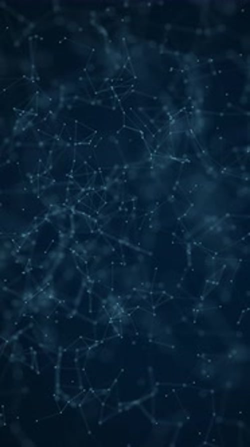 4K vertical video plexus looped animation.