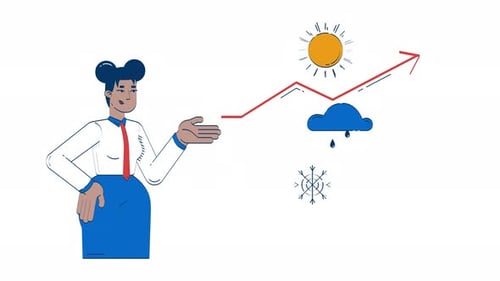 Animation de doodle sur les prévisions saisonnières