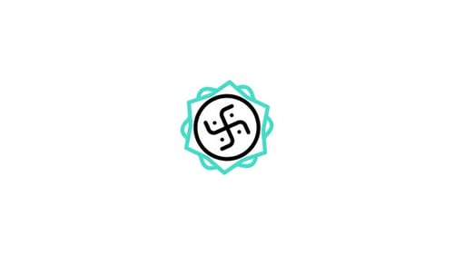 Icône animée Swastika