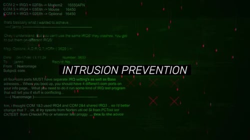 Digital Glitch Technology Text Reveal Animation