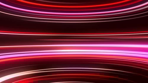 Neon Speed Light Trails Loop Background