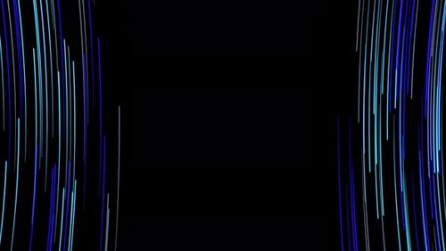 Dynamic Neon Vertical Glowing Lines Abstract Background Loop