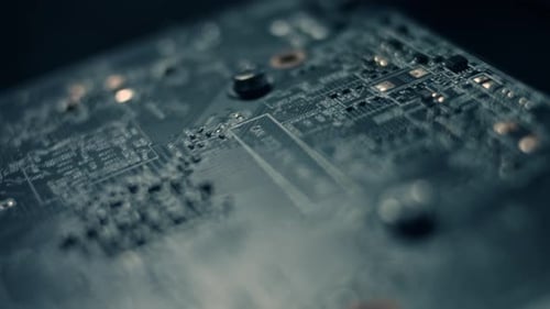 Makroansicht einer GPU-Grafikkarte Details einer GPU-Grafikkarte