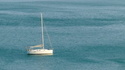 Yacht in the Sea