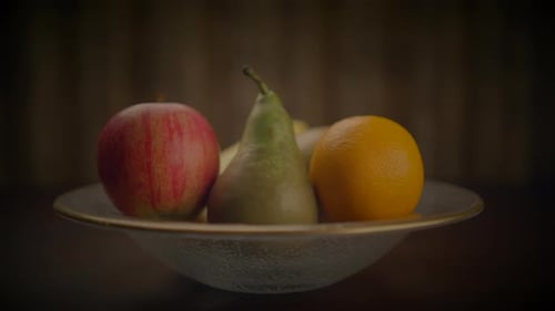 Fruit Still Life in a Bowl