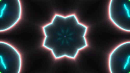 Electric Star Motion Background