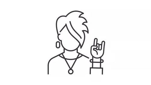 Subculture line animation