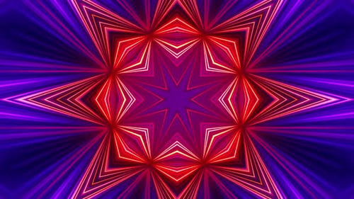 Magic Glow Fraktaler Hintergrund